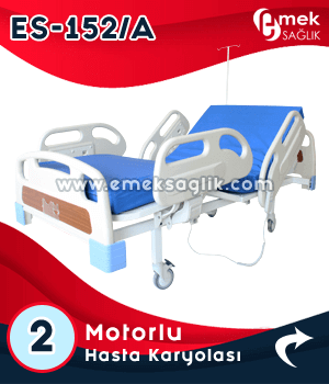 2 motorlu full ABS donanımlı hasta karyolası