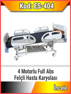 4 Motorlu Full Abs Hasta Karyolası