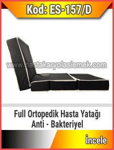 Full Ortopedik 4 parçalı anti bakteriyel hasta yatağı