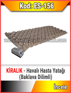 Kiralık baklava dilimli havalı yatak