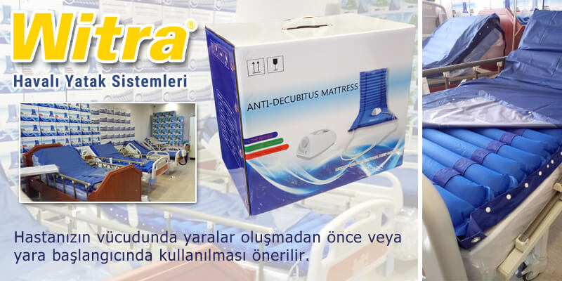 Witra Boru tipi Havalı Yatak 8 cm